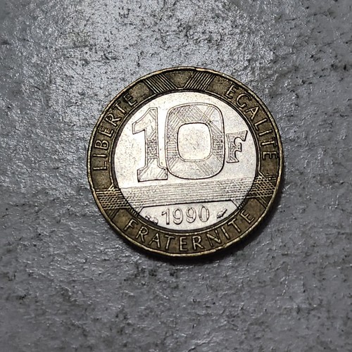 FRANCE 🇫🇷 TEN (10) FRANCS COIN 1990 - Picture 2 of 2