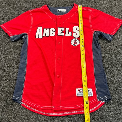 Los Angeles Angels True Fan Baseball Size Large Jersey MLB Genuine Merchandise - Picture 12 of 13