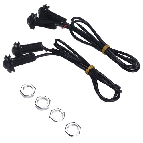 4 X 12V LED Lamp Car Grille Lighting Lights Waterproof For Truck SUV - Picture 4 of 24