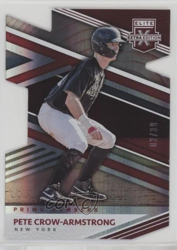 2020 Panini Elite Extra Edition Prime Numbers B Die-Cut /39 Pete Crow-Armstrong