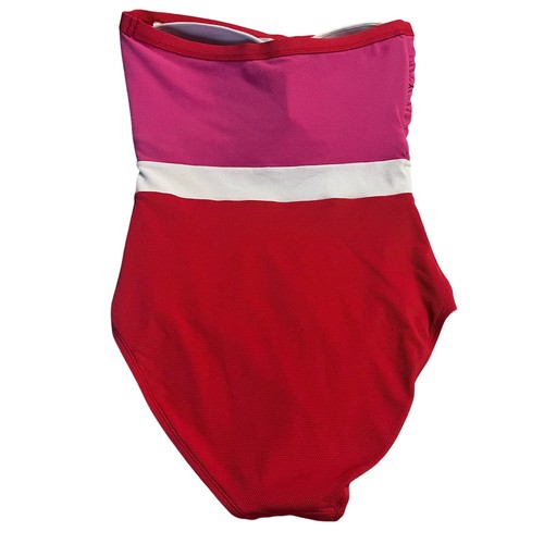 Fascia Tommy Bahama Island Cays Colorblock nuova con etichetta pezzo unico donna 16 - Foto 4 di 9