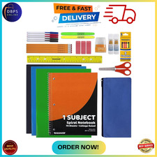 School Supplies Kit for Girls, Boys Back to School Supplies Bundle Pack 30 Piece