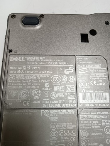 Laptop Dell Latitude D510 Windows XP unidad de DVD de 40 GB actualizada y cargador y bolsa - Imagen 12 de 22