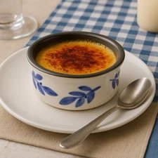 Philippe Richard Blue & White Stoneware Ramekin – Small Baking Dish