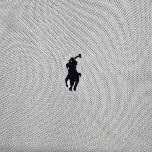 Polo Ralph Lauren Calce Clásico Polo Blanco Para Hombre’s XL Manga Corta Algodón - Imagen 5 de 7