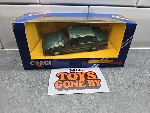 Corgi C435/1 Volvo 760 Saloon Turbo Diecast Model. Vintage 1980s