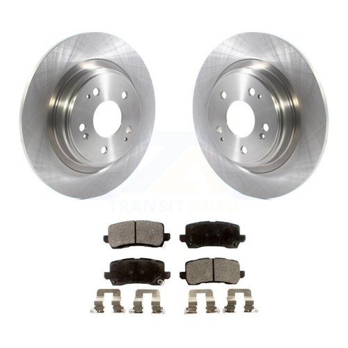 Rear Disc Brake Rotors And Ceramic Pads Kit For 2017-2020 Acura MDX K8T-103163