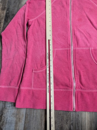 Vintage Victoria's Secret Hoodie Damen klein rosa Glitzer Flügel Y2K Engel - Bild 3 von 8