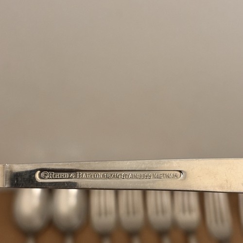 17 Addison Optima Reed Barton 18/10 Vietnam Stainless Flatwares - Picture 7 of 12
