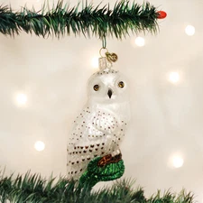 Old World Christmas - Great White Owl - 16079