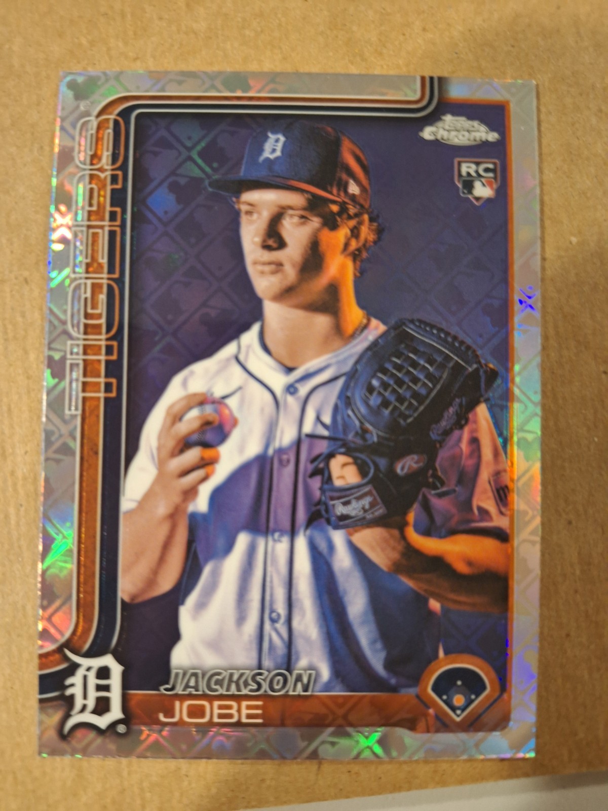 2025 Topps Chrome Logofractor Edition - Image Variation Jackson Jobe, Jackson...