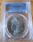 1881 S Morgan Silver Dollar PCGS Gold SHIELD MS 62