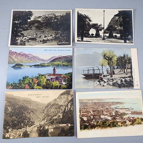 Vintage italienische Postkarten Lot 30 Maggiore, Lugano, Garda - Anfang 20. Jahrhundert - Bild 5 von 9