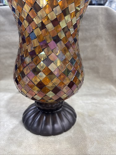 PARTYLITE Mosaik Global Fusion 12" Buntglas - Bild 2 von 3