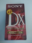 Videocassette Sony VHS E-180DXF - 2 Pezzi Sigillate
