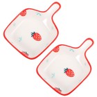 2 stücke Mini-würzende Geschirr exquisite Tauchschalen Nützliche