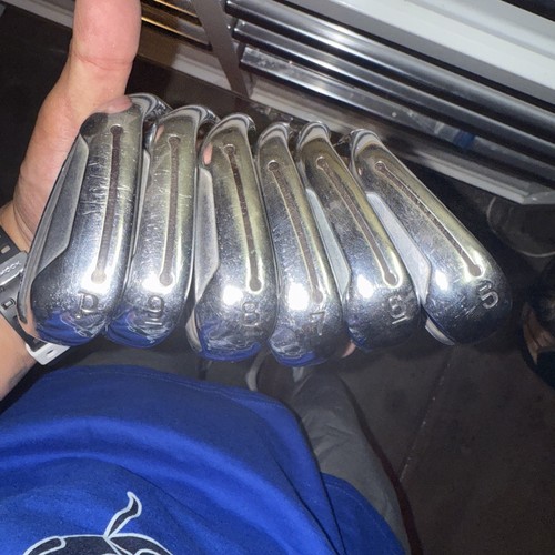 Adams Blue Combo Iron Set 3-Pw Aldila Slimtech/Slimtech 55 Lite Flex EXCELLENT - Picture 9 of 16