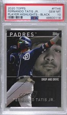 2020 Topps Highlights Target Black /299 Fernando Tatis Jr #FTH-6 PSA 10 GEM MT