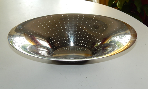 ALESSI sehr grosse SCHALE Obstschale INOX 18/10   44 x 32,5 cm - Picture 2 of 7