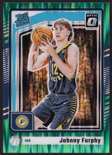 2024-25 Donruss Optic Rated Rookie Green Shock RC Johnny Furphy #261  148/149
