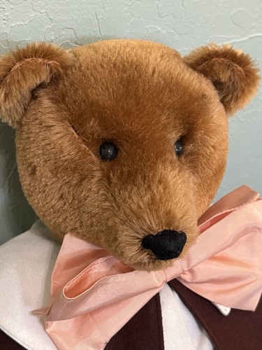 Seltener Vintage Gary Nett Teddybär - Gelenkglieder, Stoffkörper, Original - Bild 6 von 15