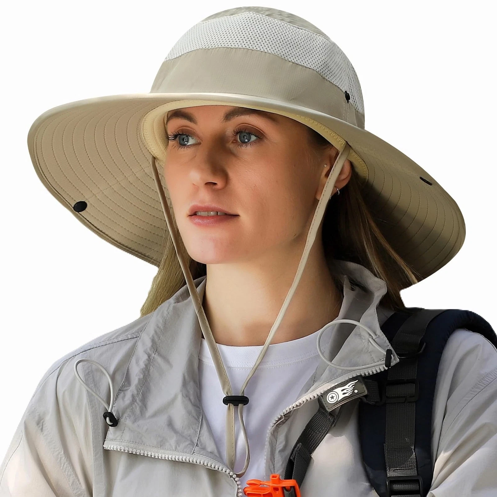 Wide Brim Sun Hat Men Women UV Protection Ventilated Summer Fishing Hiking
Opens in a new window or 