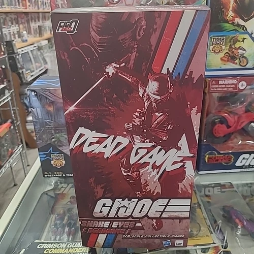 1/6 Scale G.I. Joe Deadgame Snake Eyes Figure ThreeZero