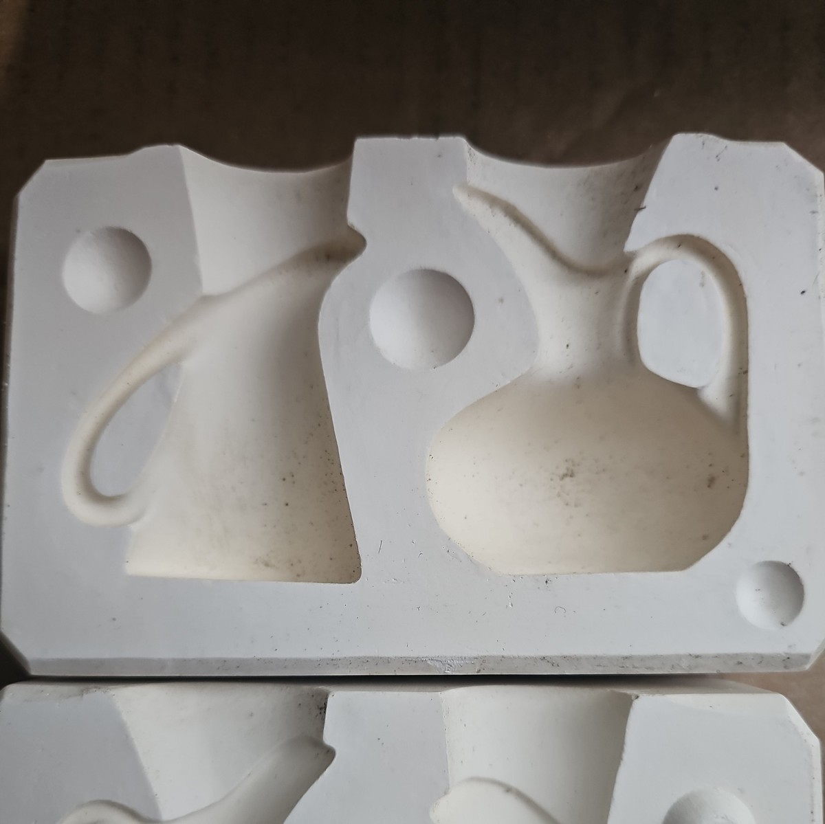 Vintagemukunodeckセットnerudesignworks/MOLD VINTAGE DUNCAN HM 106 A MINIATURE PITCHERS CERAMIC SLIP CAST MOLD