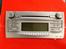 11846  2007-2011 Toyota Camry AM/FM Radio CD MP3 Player FACE PLATE ONLY