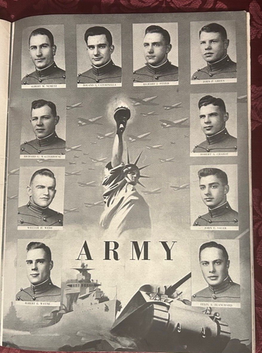 1945 Army v Michigan Football Program ~ Very Good Condition ~ Army 28 - 7 - Picture 7 of 9