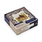 PIMPERNEL, SET OF 6, "WOODLAND" CORK-BACKED COASTERS, NEW IN BOX