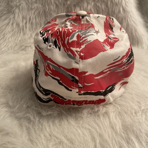 DETROIT RED WINGS Men’s Fitted Extra Large Cap Stretch Zephyr Hat XL Colorsplash - Picture 3 of 5