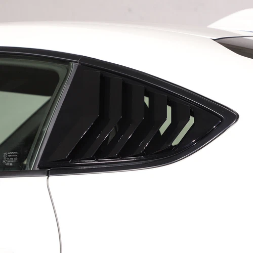 For Toyota GR86 Subaru BRZ 2022-2025 ABS Gloss Black Rear Window Louver Covers - Bild 3 von 9