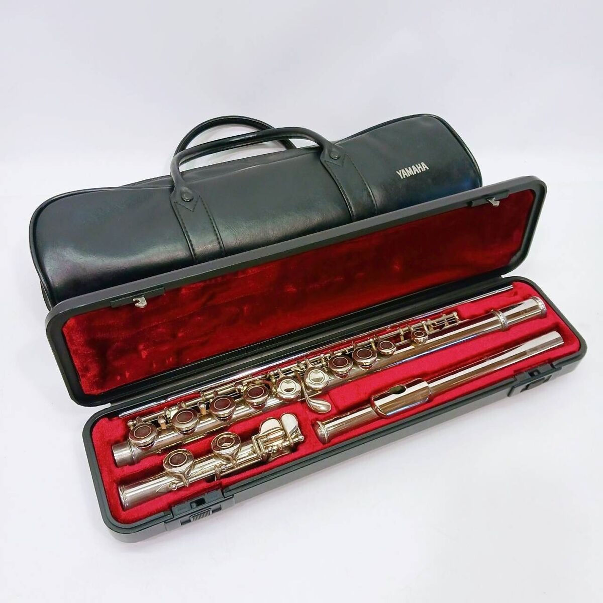 YAMAHA Flute YFL211Ⅱ with Hard & Soft Case Nickel silver YAMAHA Flute YFL211Ⅱ with Hard & Soft Case Nickel silver