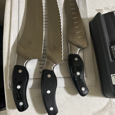 Amway アムウェイ　ナイフセット Amway iCook 3 -Piece Knifeware Set | eBay