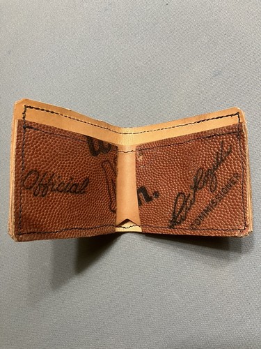 Vintage Wilson NFL Football Pete Rozelle Wallet One Of - Bild 3 von 6