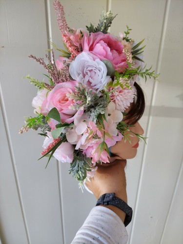 Floral Crown Handmade Girl Fashion Accessories Hair Band Photo prop - Picture 4 of 5