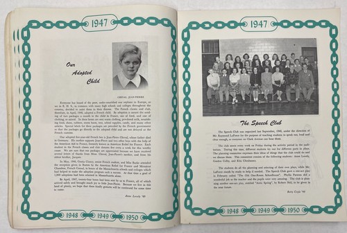 Vintage 1950 "The Echo" Easthampton, MA High School Jahrbuch - Bild 6 von 8