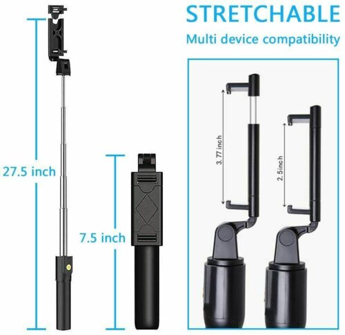 Trípode selfie con soporte remoto de escritorio soporte para teléfono celular para iPhone Samsung EE. UU. - Imagen 7 de 14