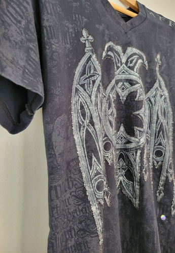 Affliction Herren Tshirt XL Cathedral Series V-Ausschnitt - Bild 5 von 15