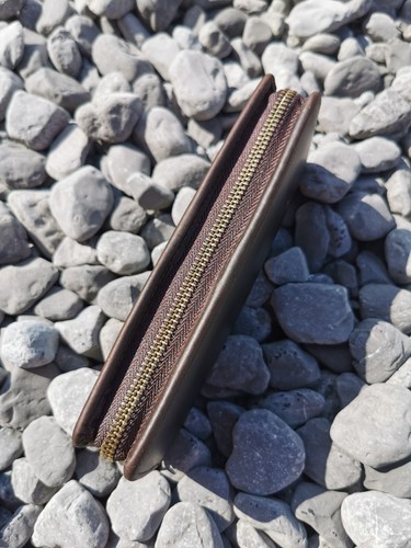 Stiftetui Echt Leder Stiftmappe Federmappe Federmäppchen Stiftetui für Stifte - Bild 9 von 11