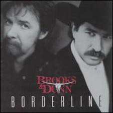 Borderline by Brooks & Dunn (CD, 1996) VG DISC + FRONT & BACK CVR ART - NO CASE