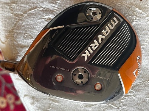 Callaway Mavrik Sub Zero 4 Wood 16.5 deg Stiff Aldila Rouge White 130 MSI NICE - Picture 12 of 19