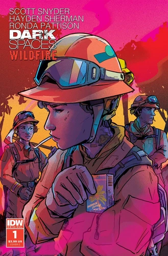 Dark Spaces Wildfire #1 2022 Kangas Cover C IDW Publishing H01