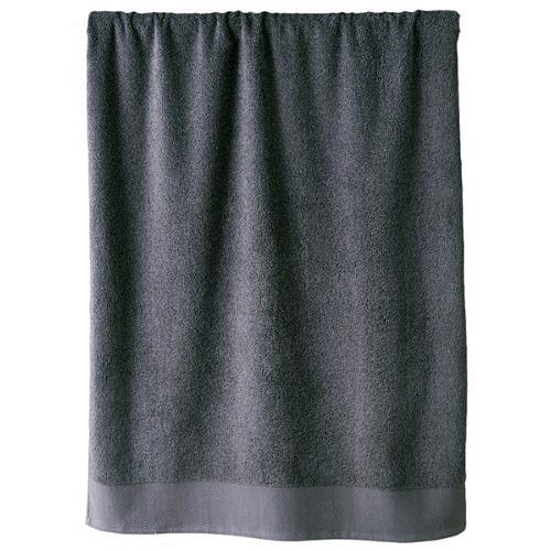 Asciugamano da bagno Happidea L 150 P 100 cm Im312 Grigio Antracite