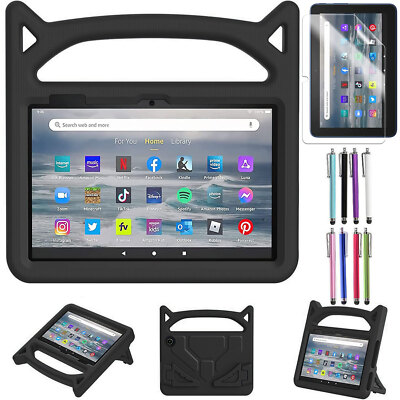 Fire 7 Full body Cover Case For 2022/ 2019/ 2017 Amazon Fire 7 +Screen Protector
