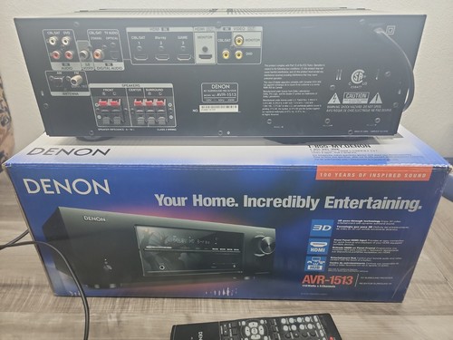 Denon AVR-1513 HDMI Home Theater Surround Sound Receiver Stereo - Picture 7 of 7