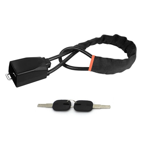 1 Set Universal Car Steering Wheel Lock With Seat Belt Buckles Sturdy Lock - Picture 13 of 16