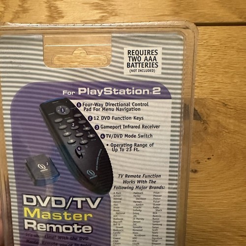 New Interact DVD / TV Infrared Wireless Master Remote for Playstation 2 - Picture 6 of 9