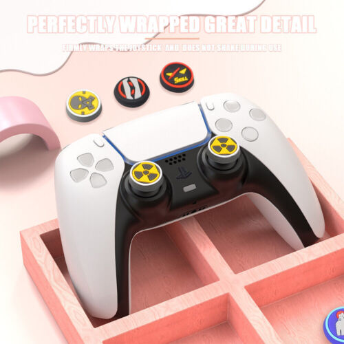 Thumb Stick Grip Cap Soft Silicone Joystick Cover For PS5 PS4 XBOX One/360 X - Picture 4 of 13